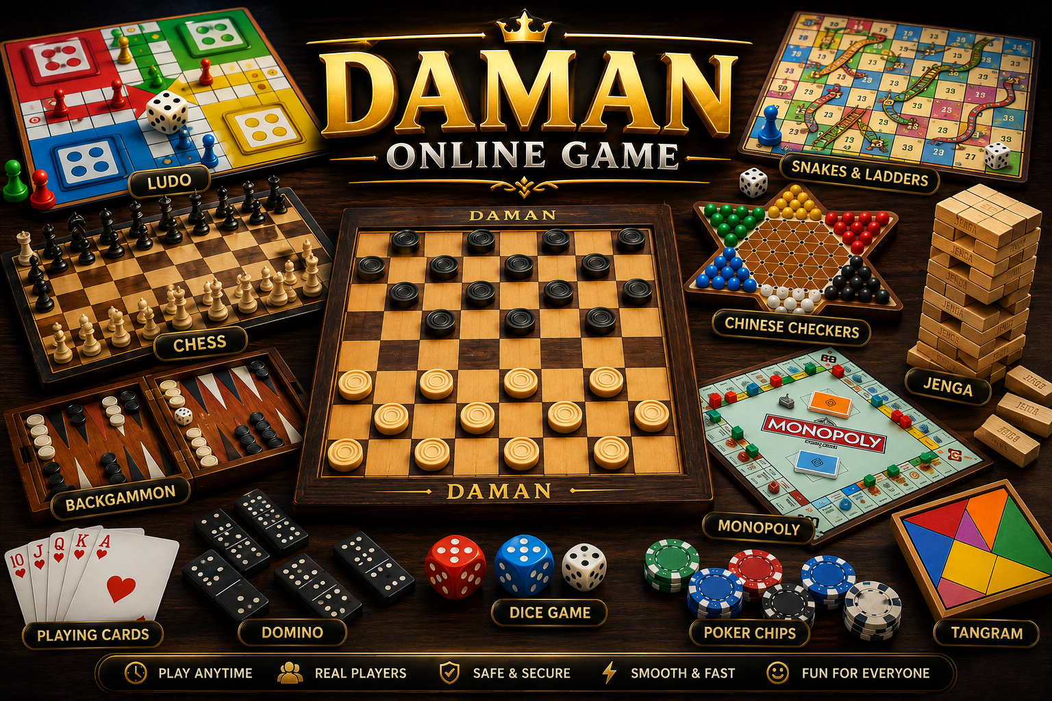 Daman Games Online Platform